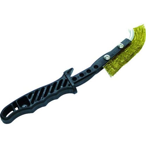 TRUSCO(トラスコ)チャンネルブラシEグリップJ型真鍮線TEBJBRx10本【ケース販売】 9,495円