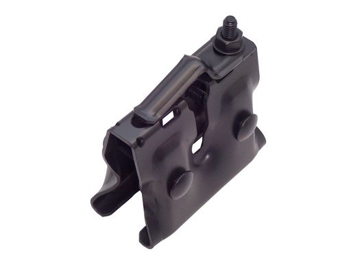 雪止金具スワロー工業嵌合式立平用後付アングル(30~50mm)固定スワロック35型ブラック高耐食鋼板30入