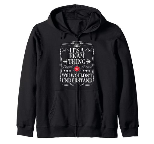 EkamNameItsAEkamThingYouWouldn’tUnderstandingジップパーカー