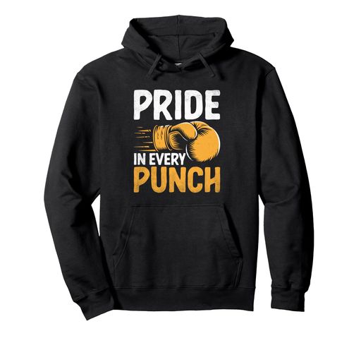 PrideInEveryPunchボクサースポーツ強度アスリートボクシングパーカー
