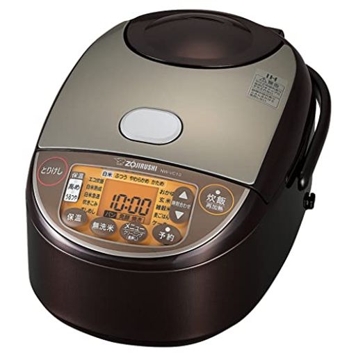 象印 IH炊飯ジャー (5.5合炊き) 極め炊き ブラウン NW-VC10-TA|アクアデイリーストア
