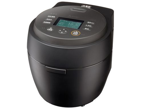 三菱電機ジャー炊飯器本炭釜紬炭の特大熱量でお米の芯まで熱を伝える(炭まっ黒)NJ-BW10G-B