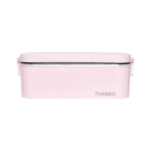 THANKO炊飯器小型一人用お高だかさま用超弾丸道路弁当箱炊飯器白いこと/さくら色/藍色(さくら色)