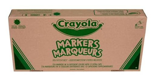 [クレヨラ]Crayola クラスパック 256ct ブロードラインマーカー 58-8201 [並行輸入品]｜アクアデイリーストア 14,753円