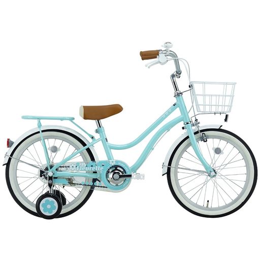 サカイサイクル(SAKAICYCLE)フルーレットキッズ銀輪赤ちゃん小わっぱ用キッズバイク助けること輪つき18inFLT18A青碧