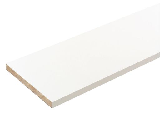 南海プライウッド棚板アートランバークリアホワイト15x300x1810mmO15-16-CW