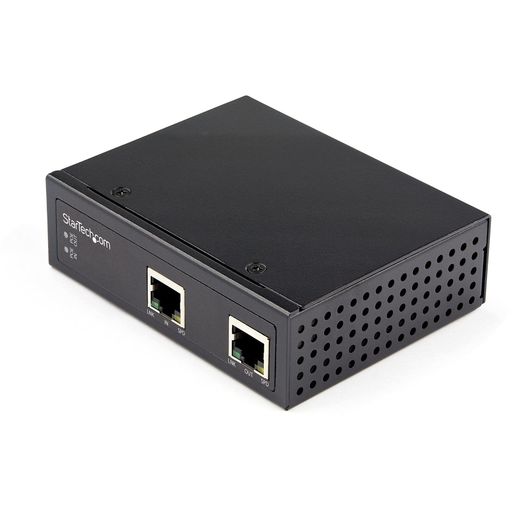 StarTech.com実業用シングルポートギガビットPoEエクステンダー-60W802.3btPoE/PoE+/PoE++-100m/330フート-パワーオーバーイーサネットネットワークレンジエクステンダー-IP-30-