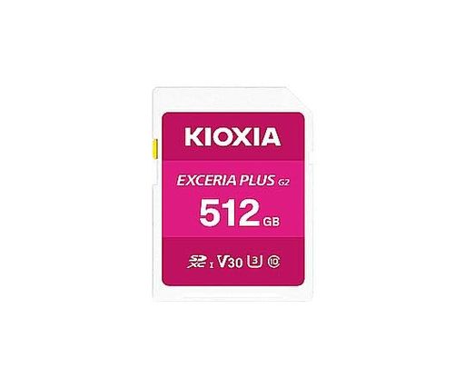 KIOXIAキオクシアEXCERIAPLUSG2SDXCUHS-I記憶装置歌留多512GBKSDH-B512G弾丸道路4K映画化相応う真似形