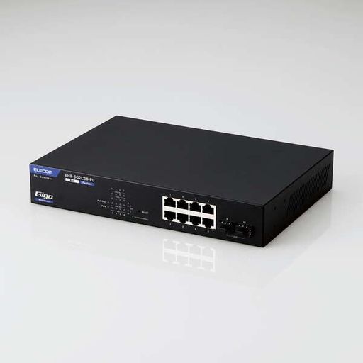 座標軸2Giga相応うPoEWebかっこ良い取り替えっこEHB-SG2C08-PL