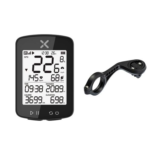 XOSSG+Gen2サイクルコンピュータセットGPSサイコンマウント無線サイコン2.2インチType-C充電ANT+Bluetooth対応ワイヤレス無線日本語説明書付き