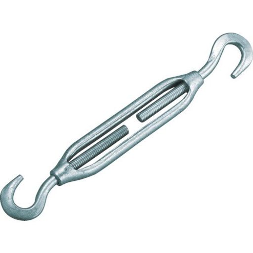 TRUSCO(トラスコ)枠式ターンバックルフック&フックタイプねじ径3/16TTB-02x30個【ケース販売】