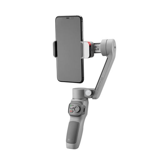 【国内正規保証品】zhiyunZHIYUNスマホ用ジンバルSMOOTHQ33軸スタビライザー内蔵LEDライトスライド折りたたみ方式軽量340gグレー086521 9,483円