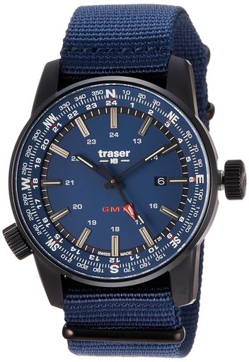 [トレーサー]TRASER 腕時計 P68 Pathfinder GMT Blue 109034｜アクアデイリーストア