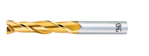 オーエスジーTiNコート2枚刃ハイススクエアエンドミルロング形外径18.5mm全長140mm刃長75mmシャンク径20mmEX-TIN-EDL18.5(8402385)