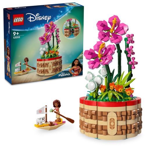LEGO43252Moana’sFlowerpot-・・j ブロック-セット-おもちゃ