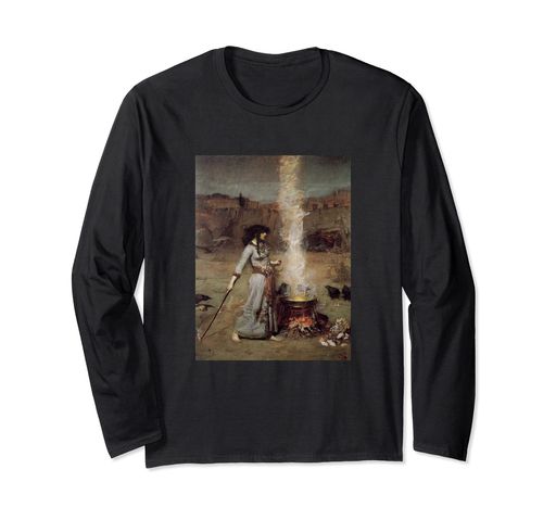 JohnWilliamWaterhouseマジックサークル長袖Tシャツ