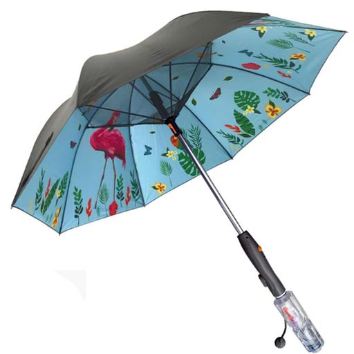 Tayyyxfスプレー傘扇風機付き傘2600mah充電式雨傘日傘晴雨兼用ミストシャワー&ファン搭載日傘ミスト出る電池駆動熱中症や紫外線対策送風涼風UVカット8本骨高強度通勤通学外回りに男女兼用…