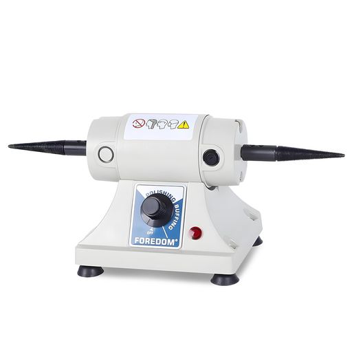 ZruiXuan 卓上製粉機 ミニ両頭製粉機 都合よい製粉機 110V ポリッシャー DIY 低騒々しい音 高速道路 みがき上げる銀輪径調整能力のある 金属元素 可塑性物質 貴石みがき上げる用 みがき上げる ジュエリーバフみがき上げる機