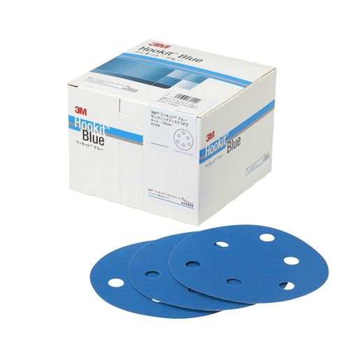 スリーエムフッキットブルーサンディングディスクDF2125mm径粒度180100枚入H/DF2180BLU