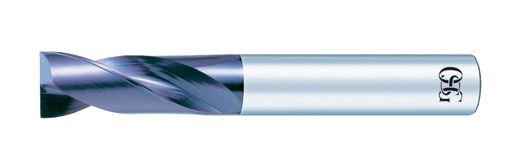 オーエスジー 座ぐり用Vコート2枚刃CPMエンドミルショート形 外径10.5mm 全長90mm 刃長22mm シャンク径10mm VP-ZDS 10.5(8463105)|アクアデイリーストア