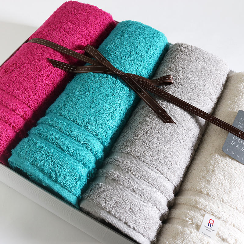 今治西洋手ぬぐい つけ加える色つや コンテックス 差し上げ物仕掛けるimabari towel KONTEX PlusColor GiftSet2階建てバス西洋手ぬぐい4枚のし荷拵え無料 ギフトラッピング無料