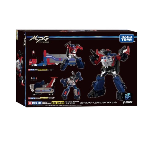 予約期間は終了しましたタカラトミー(TAKARA TOMY) 国内:タカラトミーモールトランスフォーマー MPG-14S ゴッドボンバー/ゴッドジンライBOXセット