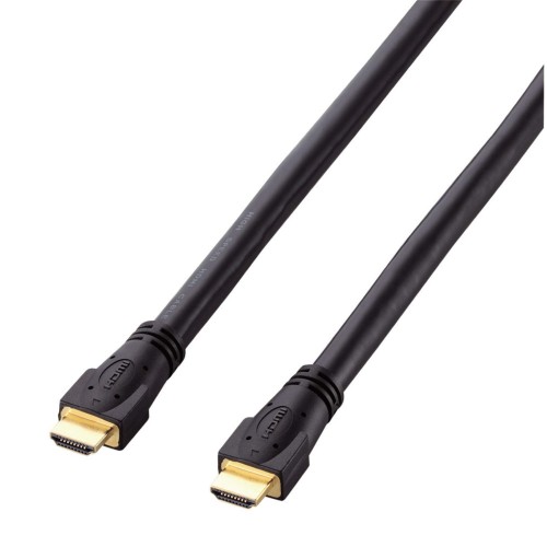 エレコム HDMI 有線テレビ 10m ハイスピード 黒いこと DH-固定ディスク13A100BK