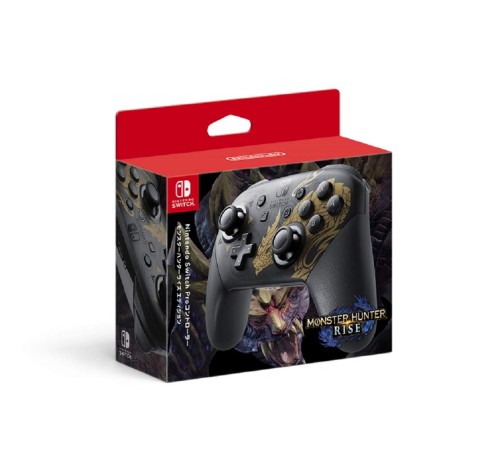 Nintendo Switch Proコントローラー モンスターハンターライズエディション｜デイリープラス　店