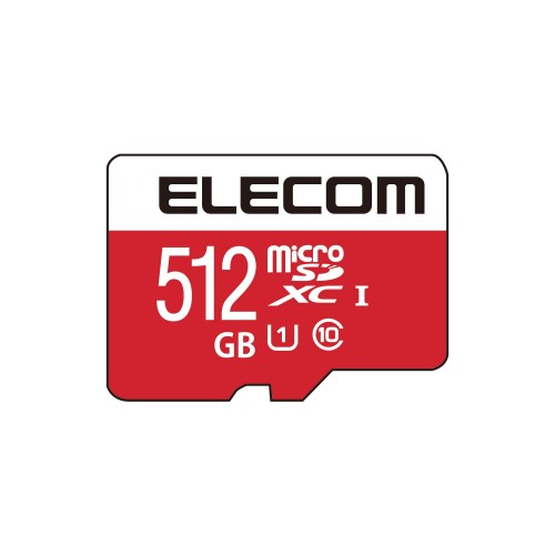 エレコム microSDXC歌留多 512GB UHS-I U1 Class10 NINTENDO SWITCH裏づけ済み GM-MFMS512G