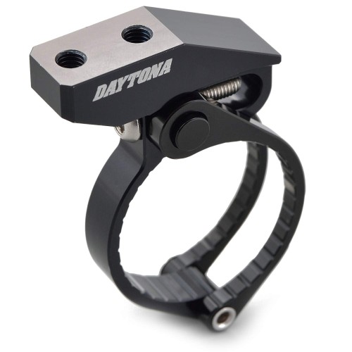 デイトナ(Daytona) バイク ドラレコ M777D用 オプション品 フロントカメラステー アルミ製フォーククランプ 17098
