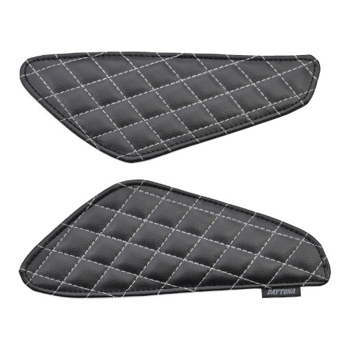 デイトナ(Daytona) レブル1100/DCT/T(21-24)専用 タンクパッド 傷防止シール レザーニーグリップパッド ブラック 49169