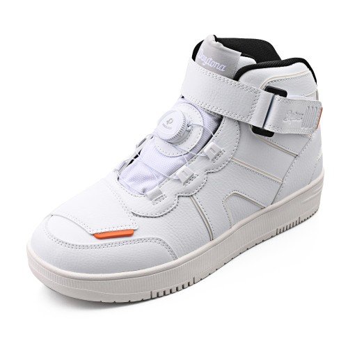 デイトナ(Daytona) ライディングシューズ バイク シューズ 防水 ハイカット リール D-WP DS-501 ソリッドホワイト 24.5cm 61587