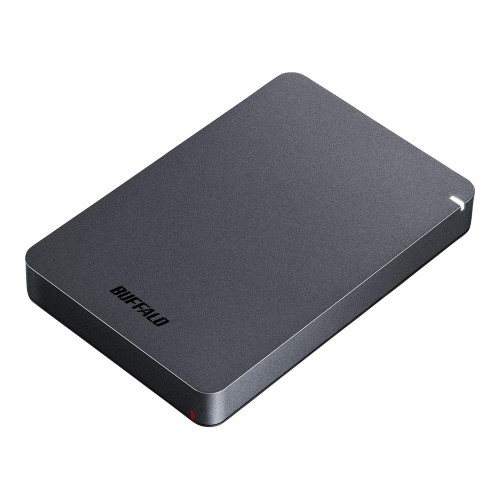 BUFFALO USB3.1(Gen.1)相応う 耐衝撃携帯型HDD 2結核症 黒いこと 固定ディスク-PGF2.0U3-BBKA