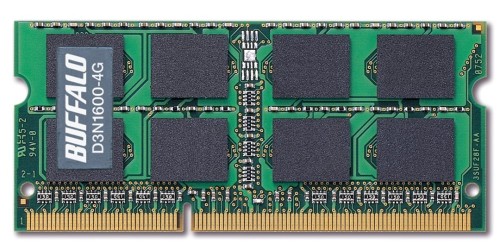 BUFFALO マイコン3-12800 204Pin DDR3 SDRAM S.O.DIMM 4GB D3N1600-4G