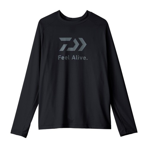 ダイワ(DAIWA) ICEDRY・・ ロングスリーブシャツ DE-6225 ブラック M