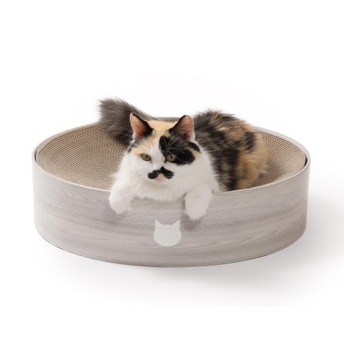 猫壱 バリバリボウル 爪研ぎ ナチュラル XL