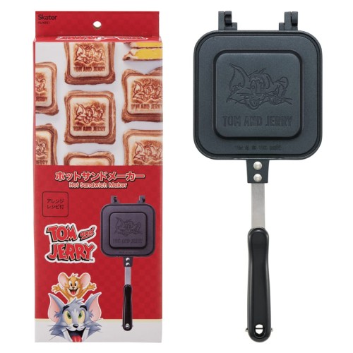 スケーター(Skater) ホットサンドメーカー かわいい焼き上がり 直火 アルミ製 トムジェリー お手入れ簡単 ALHOS1-A