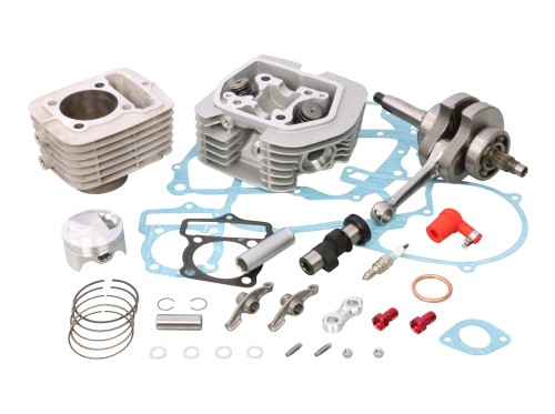 キタコ (KITACO) SE2-PRO ボアアップキット 125cc (チタンバルブ) アルミ硬質メッキシリンダー エイプ100(HC07) エイプ100タイプD(HC13) XR100モタード(HD13) CRF100F(HE03)等 212-1418815