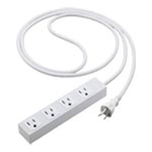 パナソニック(Panasonic) S-OAタップ 接地15A形 4コ口・マットホワイト 3mコード付 マグネット付 WCHS2534MW 8,145円