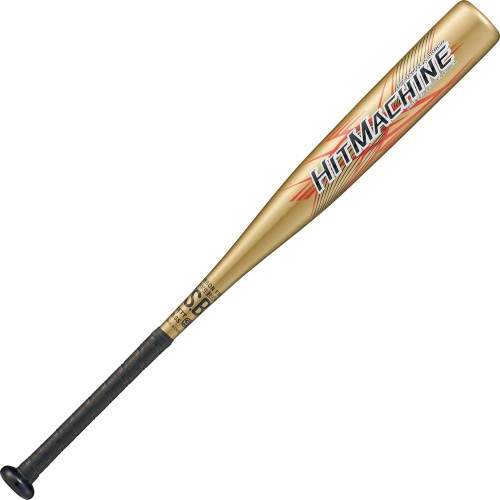 ゼット(ZETT) 軟式野球 バット ヒットマシン FRP(カーボン+ガラス) 78cm 440g平均 ゴールド(8200) BCT77618