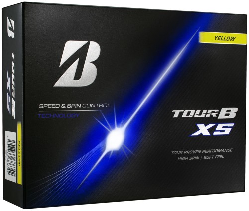 BRIDGESTONE(ブリヂストン)ゴルフどんぶり鉢 TOUR B XS 2026年模範例 12球入 黄色 S6YXJ