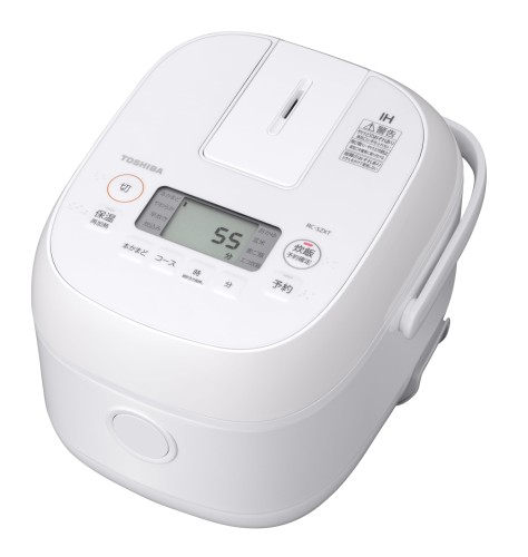 TOSHIBA(東芝) 炊飯器 3合 RC-5ZXT(W) 白いこと 一人暮らし IH 玄米 保温24第四次元 新やって行く