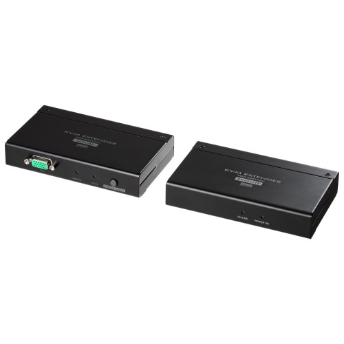 サンワサプライ KVMエクステンダー(USB用 書き割りひな形) VGA-EXKVMU