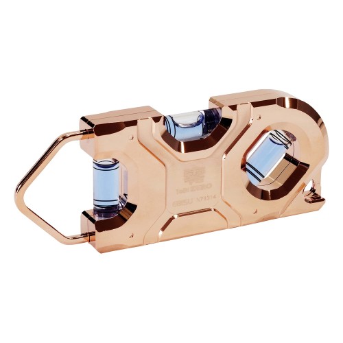 エビス 鳶気泡管水準器 零 ラムダ 青碧 ED-TBZPGBL-L