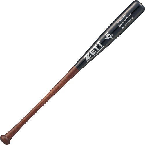 ゼット(ZETT) 硬式野球 バット スペシャルセレクトモデル 木製(北米産ハードメイプル) 84cm 880g平均 薄ダーク×ブラック(3719YK) 日本製 BWT14624
