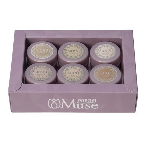 PREGEL Muse ベアシアースキンシリーズ 6色仕掛ける