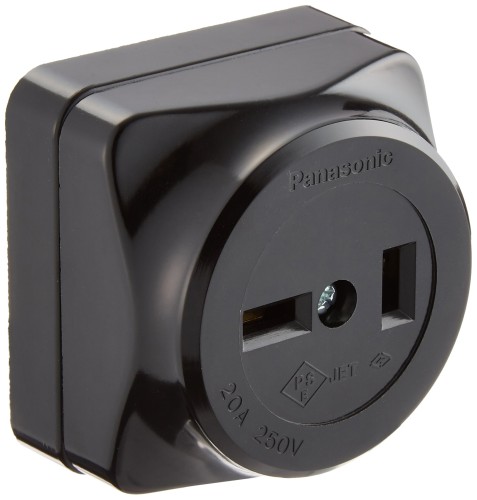 パナソニック(Panasonic) 露出コンセント 2P ブラック WK1220B 10個入