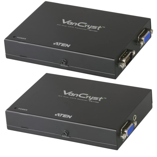 ATEN 映像媒体取りひろげる器 VGA / Cat5 VE170
