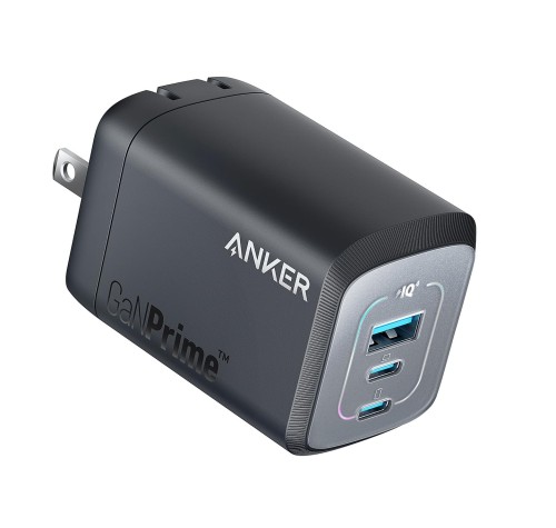 Anker Prime Wall Charger (100W, 3 ports, GaN) (ブラック) PSE技術基準適合/折りたたみ式プラグ iPhone 17 / 17 Pro / 17 Pro Max Mac Book PD対応 Windows PC iPad Galaxy Android スマートフォン ノートPC 各種｜デイリープラス　店