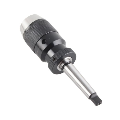 Hilitand キーレスドリルチャック チャックアーバー セット キーレスドリルチャックホルダ MTシャンク (把握能力1-16mm, シャンクMT2-先端JT3)